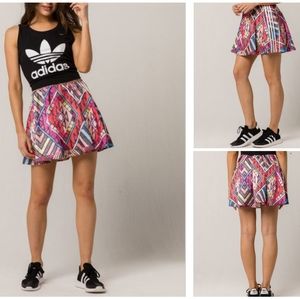 Adidas Originals A Line Printed Skirt Size XS/S